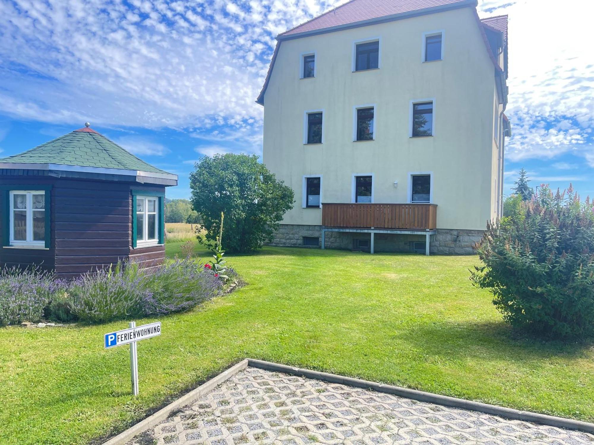 Ferienwohnung Wanderglueck Rathmannsdorf Exteriör bild